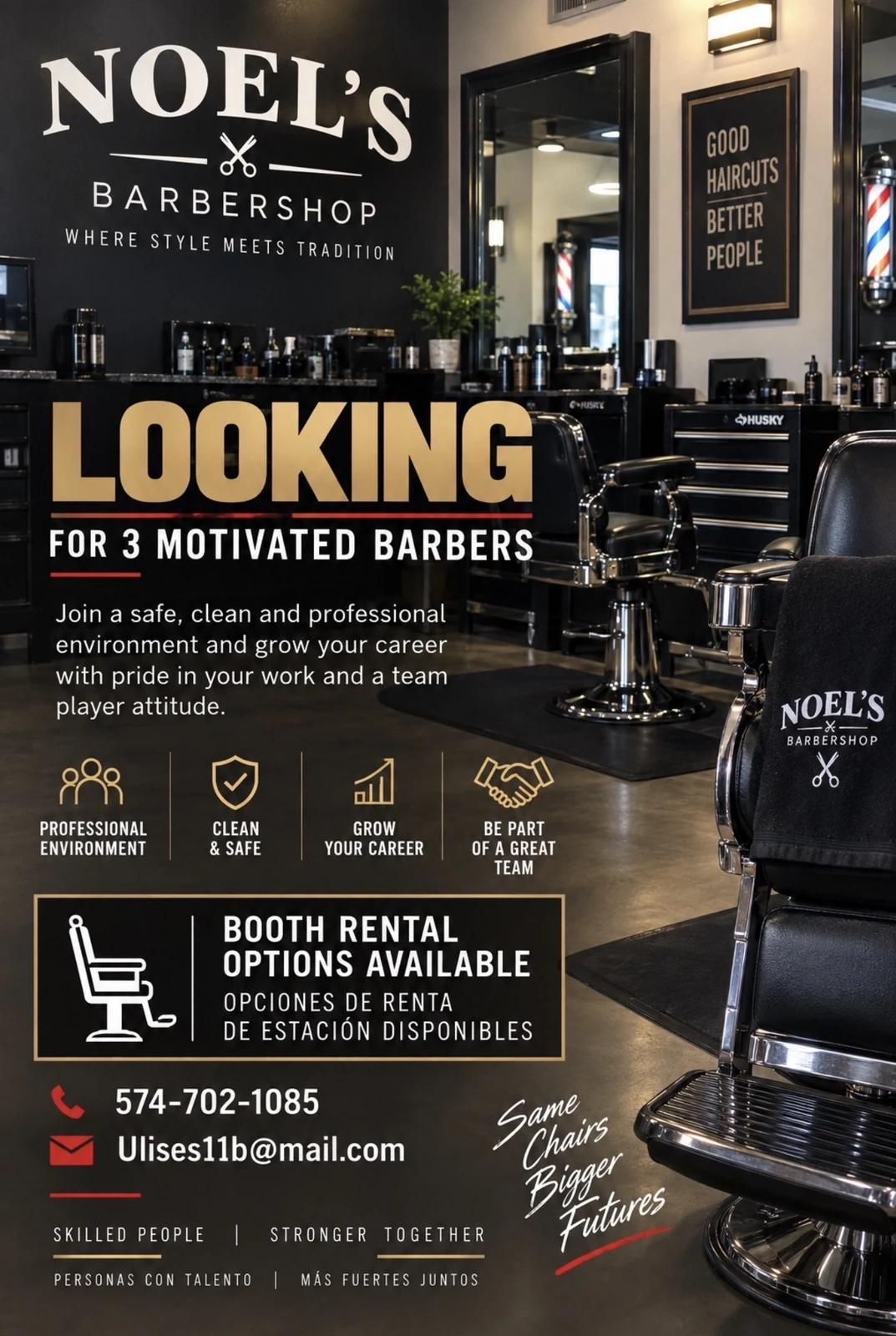 Noel’s Barbershop in Logansport, IN